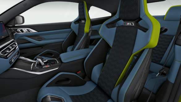 M Carbon bucket seats BMW M4 Competition Coupé G82 2020 BMW M4 Competition Coupé G82 2020 M Carbon bucket seats interior
