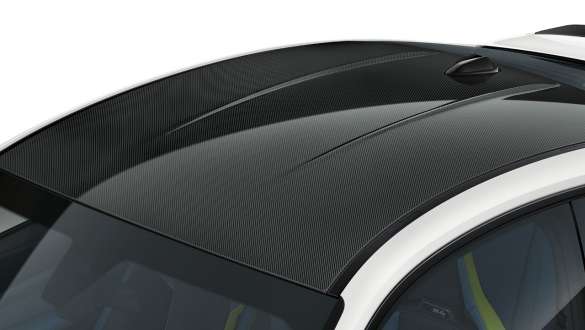 CFRP roof BMW M4 Competition Coupé G82 2020 BMW M4 Competition Coupé G82 2020 CFRP roof close-up