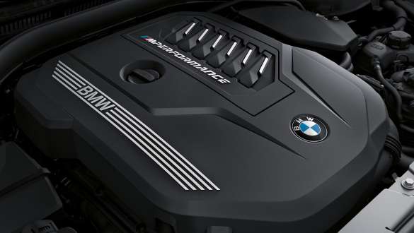 BMW M TwinPower Turbo petrol engine BMW M440i xDrive Coupé G22 2020 BMW M440i xDrive Coupé G22 82 2020 BMW M TwinPower Turbo 6-cylinder inline petrol engine close-up