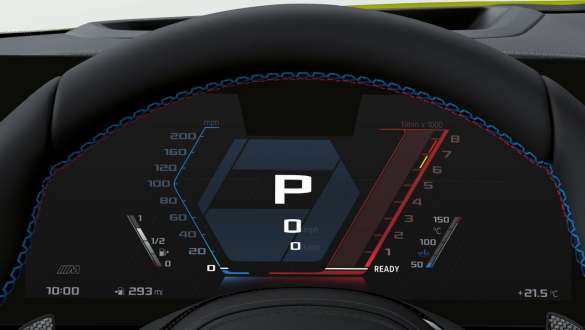 M specific instrument cluster BMW M4 Coupé G82 2020 BMW M4 Coupé G82 2020 M specific instrument cluster