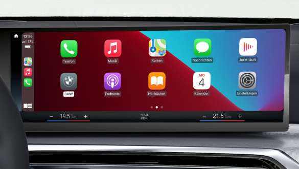 Smartphone integration Apple CarPlay Android Auto BMW M440i xDrive Gran Coupé G26 Smartphone integration Apple CarPlay Android Auto BMW M440i xDrive Gran Coupé G26 interior control display