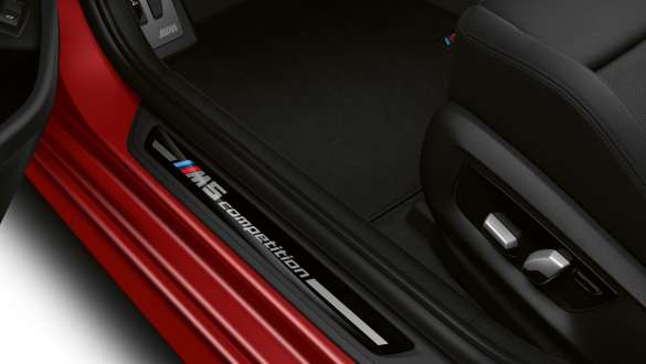 Door sill finishers with M5 Competition designation F90 2020 Door sill finishers with M5 Competition designation F90 LCI Facelift 2020