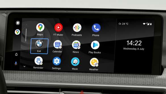 Smartphone integration BMW X4 M Models F98 G02 LCI Feacelift 2021 BMW X4 M Models F98 G02 LCI 2021 Facelift Smartphone integration Control Display