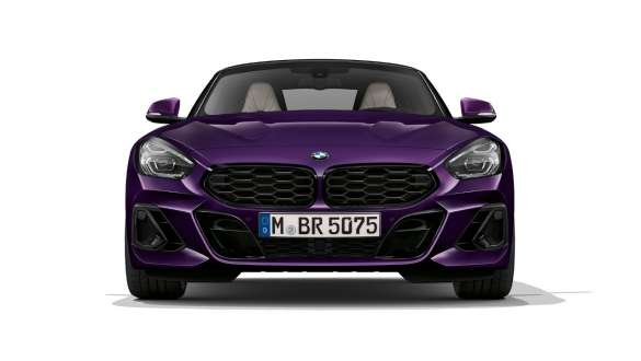 BMW Z4 G29 Thundernight front view BMW Z4 G29 2022 Thundernight front view