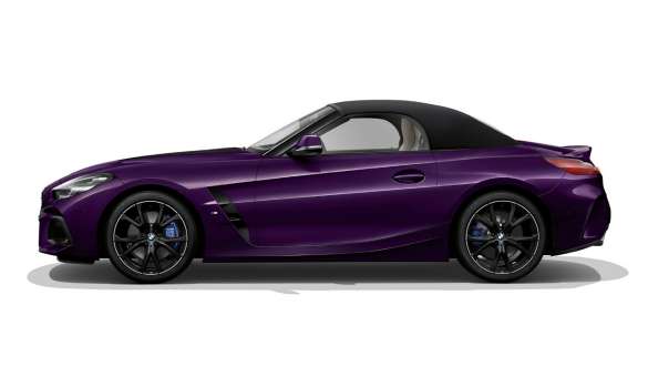 BMW Z4 G29 Thundernight side view BMW Z4 G29 2022 Thundernight side view