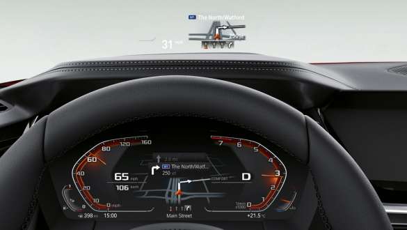 BMW Z4 G29 BMW Head-Up Display BMW Z4 G29 2022 BMW Head-Up Display