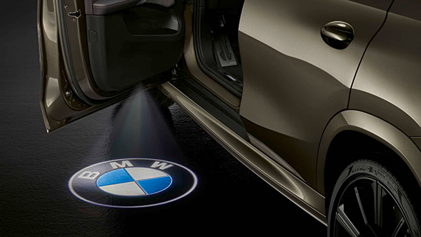 BMW LED door projectors