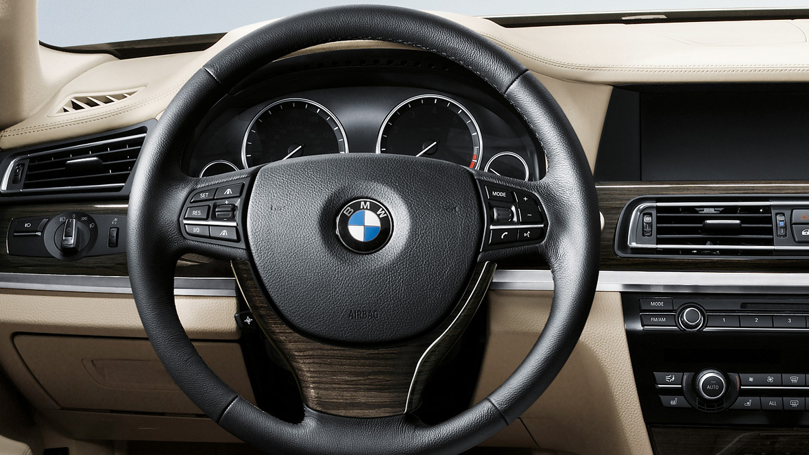 BMW decorative trim in Finewood trim Fineline, highgloss for the