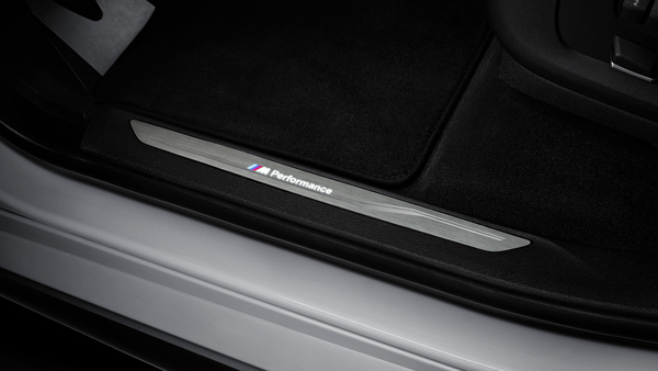 Bmw led door sill best sale lights