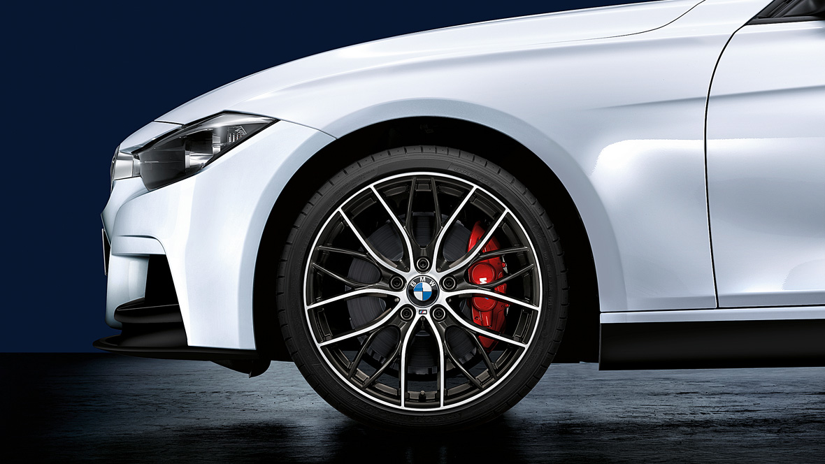 20'' M Performance light alloy wheel Doublespoke style 405 M Bicolor (Orbit Grey, glosslathed