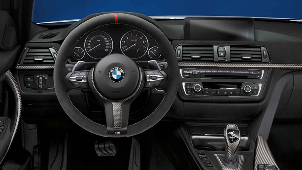 BMW MSport steering with brand new Alcantara wrap, Car Accessories