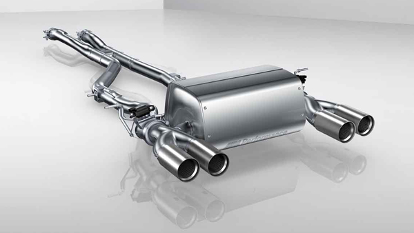 M Performance exhaust system titanium