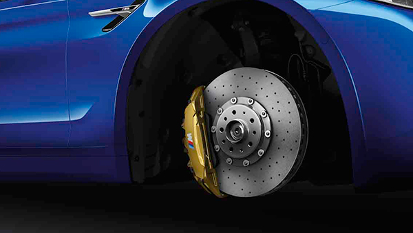 M Carbon ceramic brake system