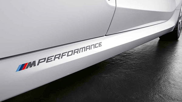 M Performance designation sticker