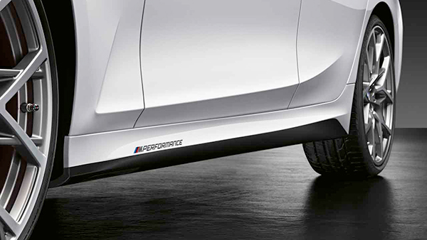 Bmw m performance side skirt shop decal