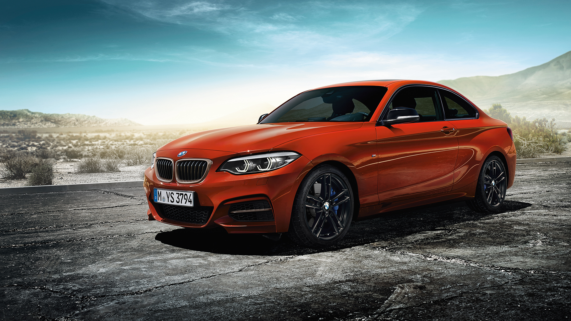 BMW 2 Series Coupé, still shot of the front F22 BMW 2 Series Coupé, still shot of the front F22