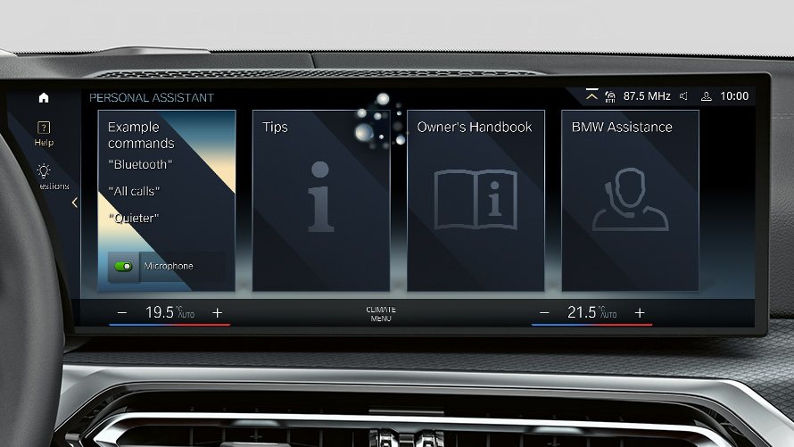 BMW Intelligent Personal Assistant BMW 3 Series Sedan LCI G20 BMW Intelligent Personal Assistant