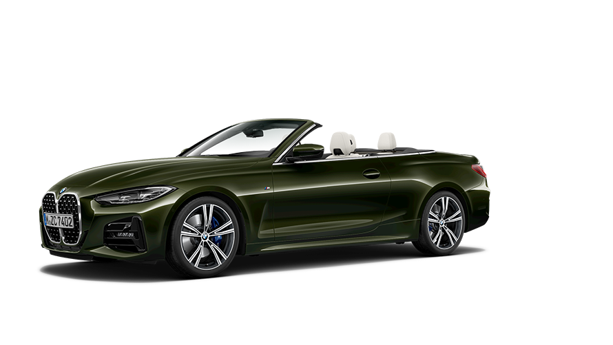 BMW 4 Series BMW 4 Series Convertible G23 three-quarter side view BMW 4 Series BMW 4 Series Convertible G23 three-quarter side view