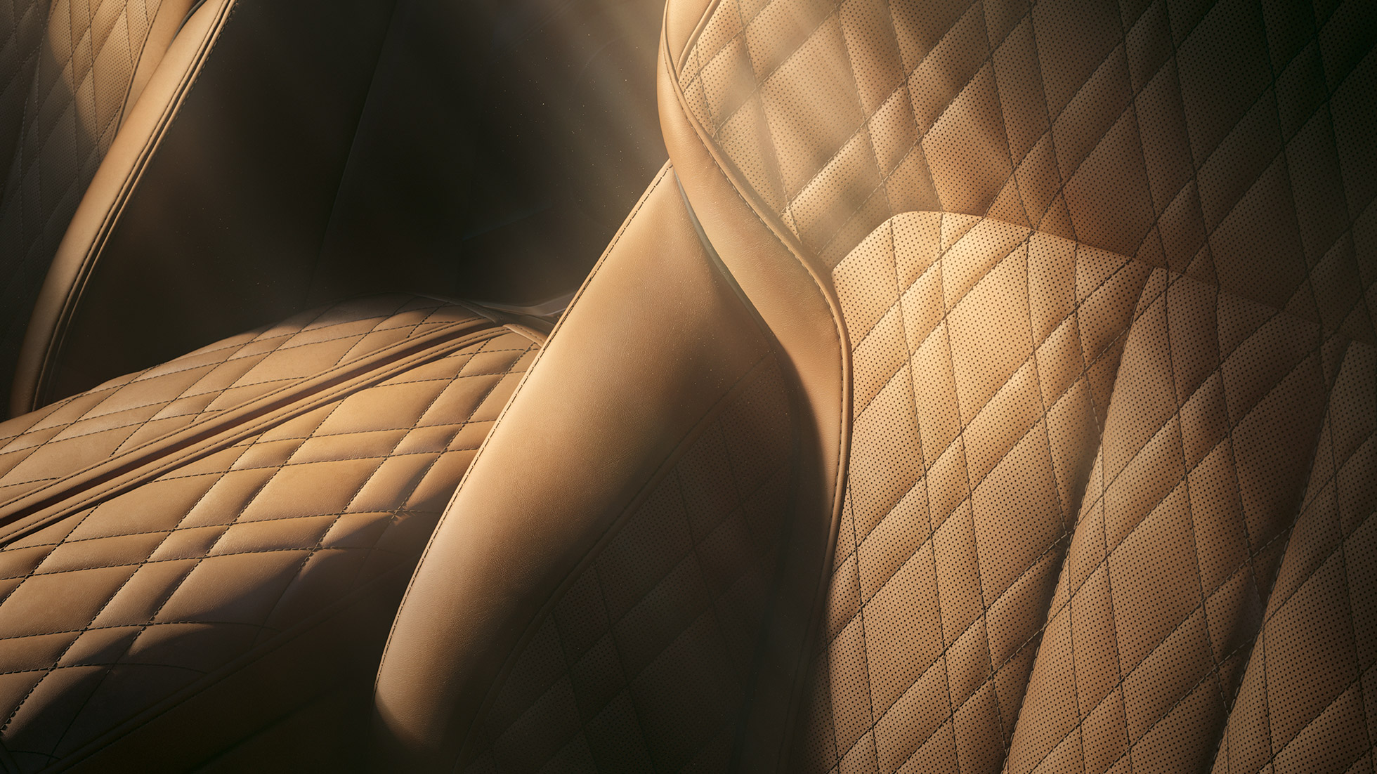 BMW 7 Series Sedan G11 leather seats BMW 7 Series Sedan G11: close-up of high-quality leather seats