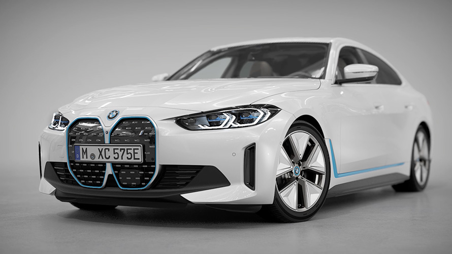 BMW i4 electric car G26E Models Technical Data Prices