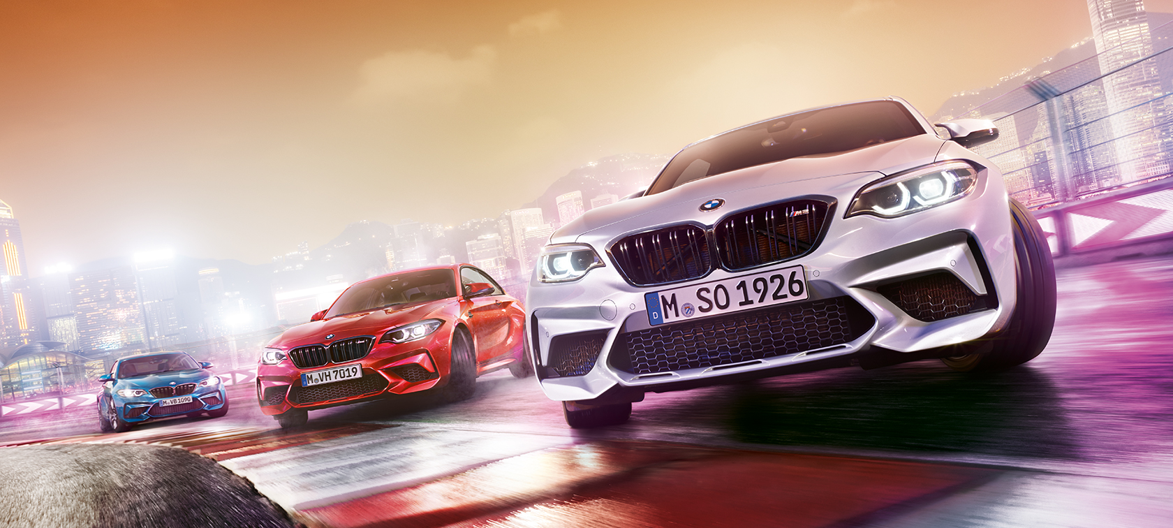 Design BMW M2 Competition F87 Design BMW M2 Competition F87 2018 Hockenheim Silver metallic three-quarter front view