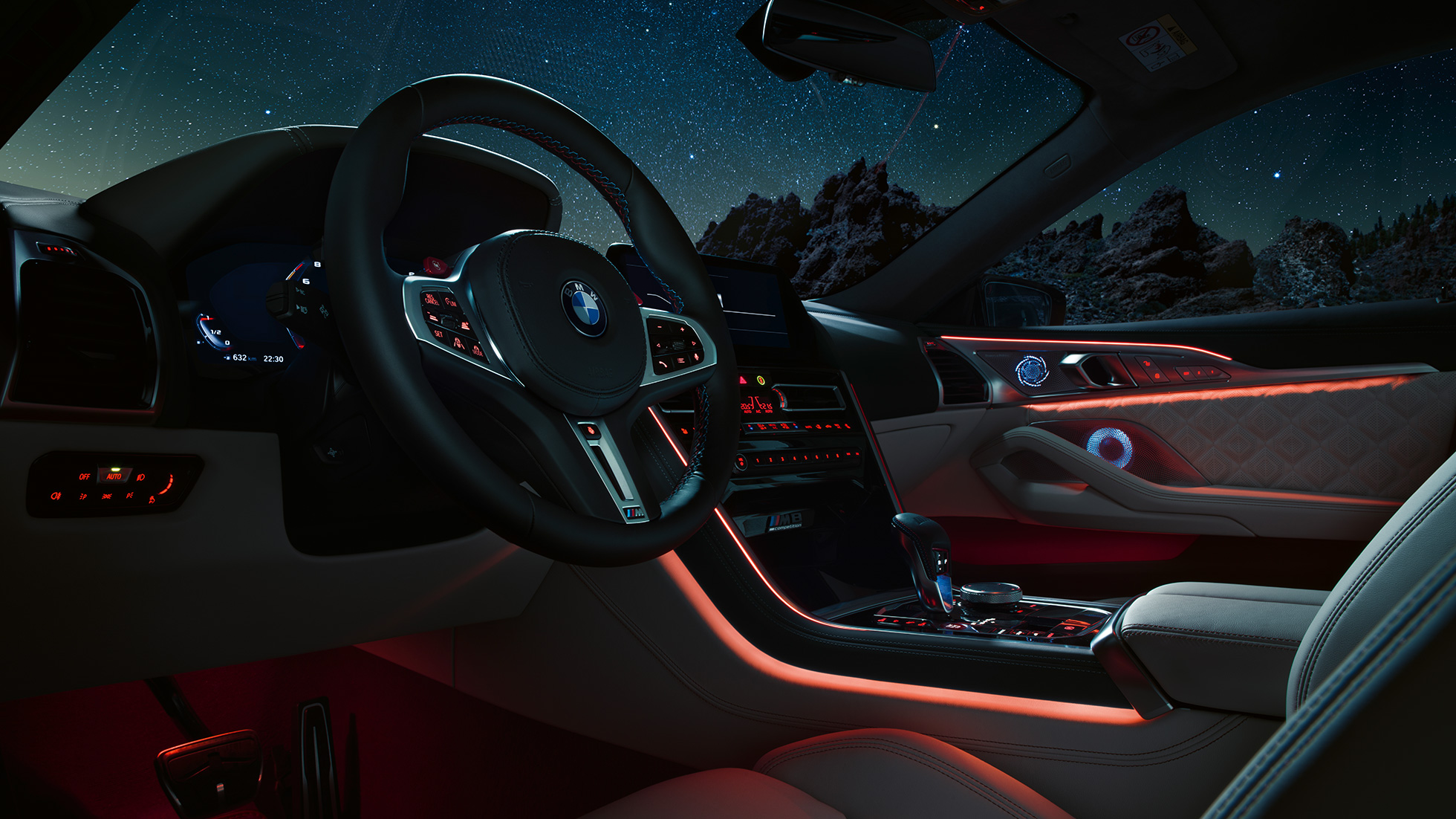 BMW M8 Competition Gran Coupé F93 2020 cockpit BMW M8 Competition Gran Coupé F93 2020 cockpit