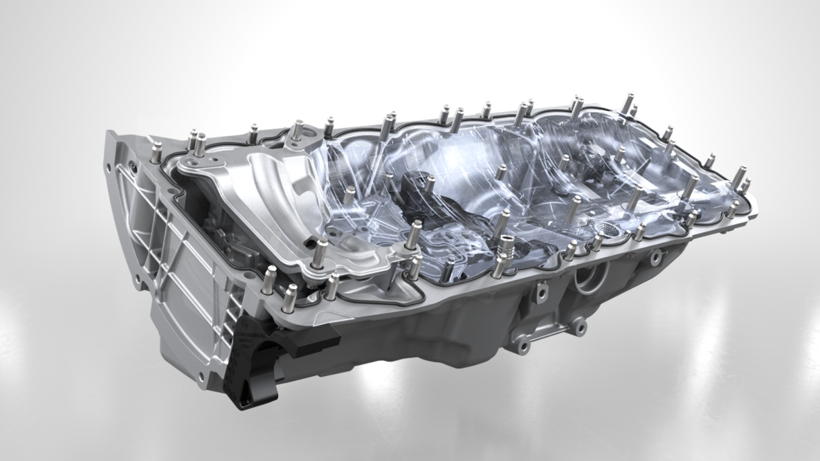 High-performance M TwinPower Turbo 6-cylinder petrol engine, oil supply SUV F97. BMW X3 M Competition SUV and BMW X3 M, high-performance M TwinPower Turbo 6-cylinder petrol engine, oil supply F97.