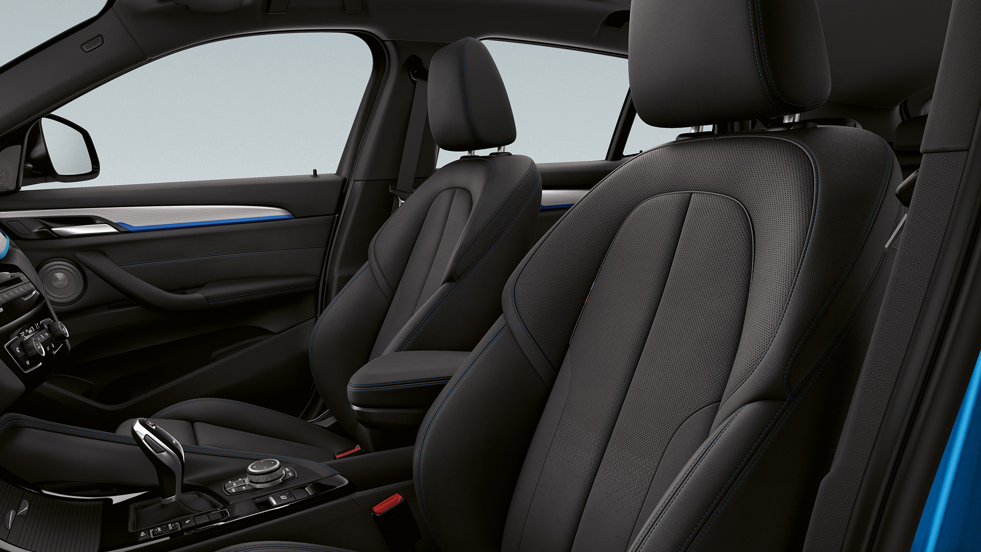 Leather design BMW X2 SUV sDrive20i model M Sport F39 BMW X2 SUV sDrive20i model M Sport 2018 F39 leather design interior