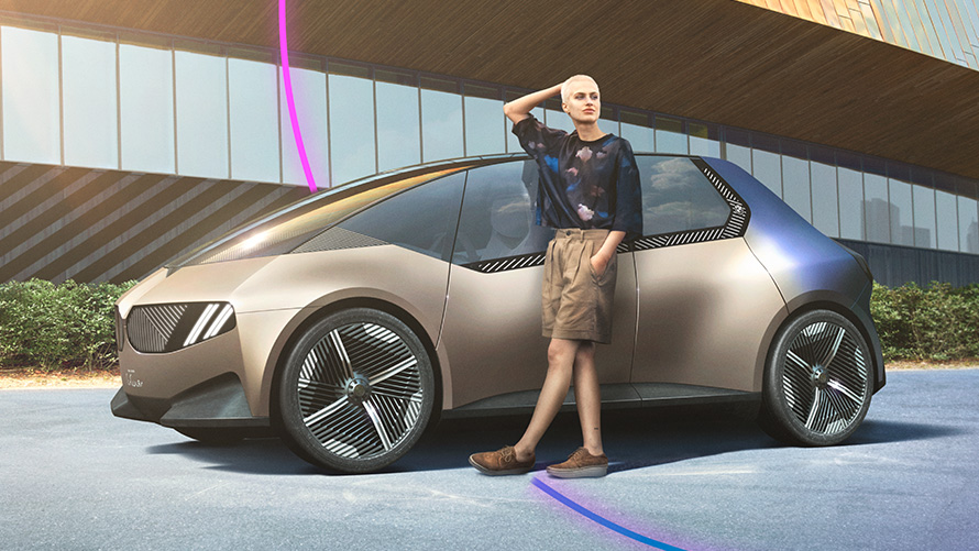 BMW I 비전 원형 비전 자동차 2021