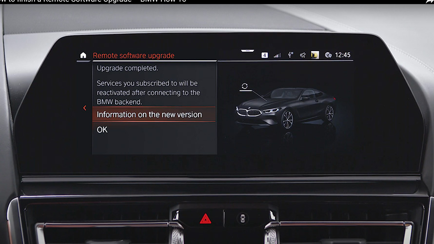 Remote Software Upgrade The Software Update from BMW