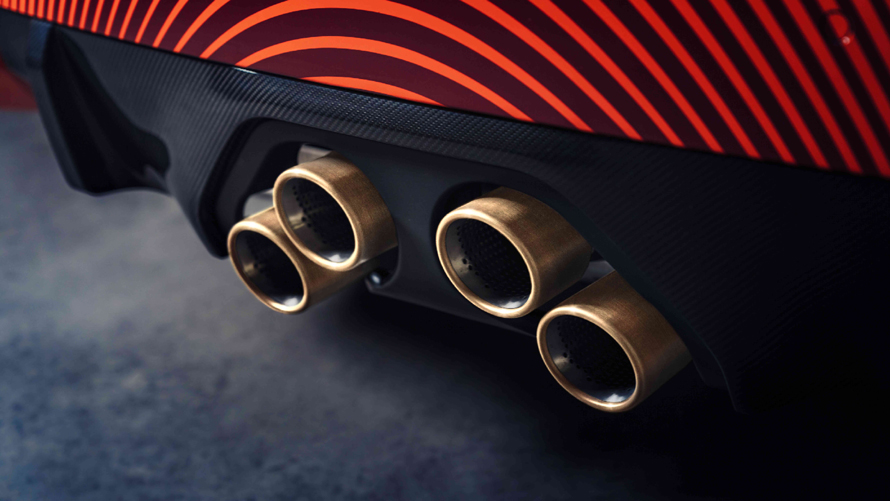 M Performance exhaust system, titanium BMW M Performance Parts BMW G87 M Performance exhaust system, titanium
