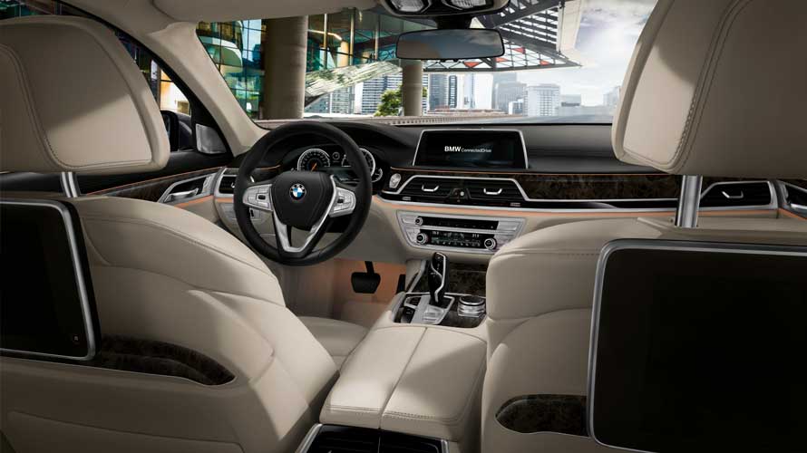 The BMW 7 Series interior The BMW 7 Series interior