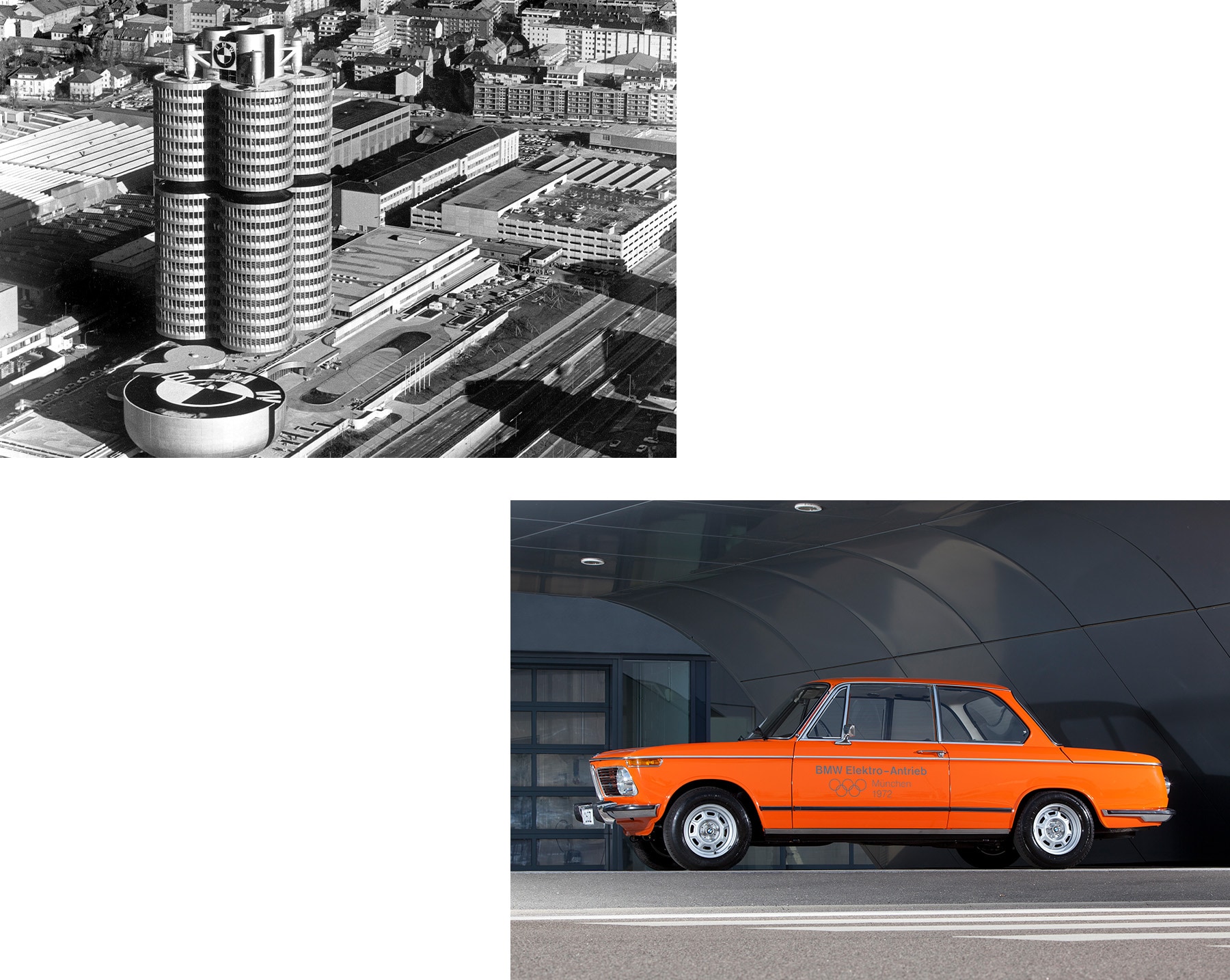 edificio quattro cilindri BMW sede centrale BMW BMW Vierzylinder grattacielo BMW Karl Schwanzer