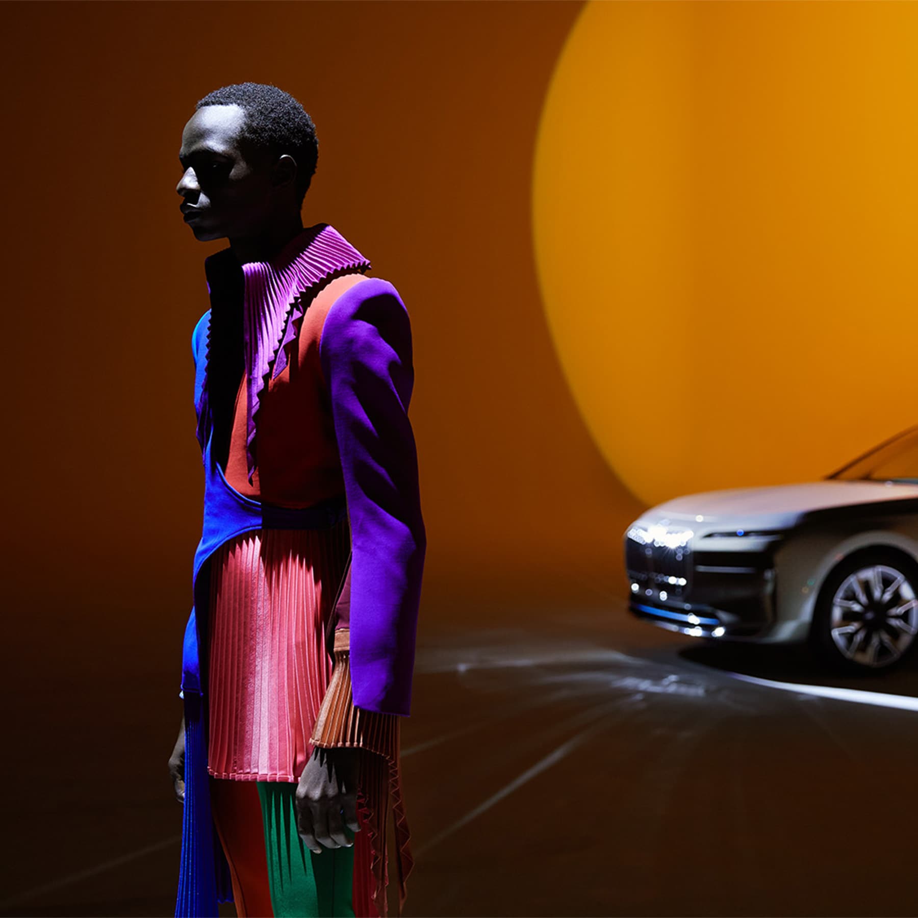 Nick Knight ; photo de mode ; BMW i7 ; BMW série 7 ; Métavers ; Photographie ; Art ; Showstudio ; Londres
