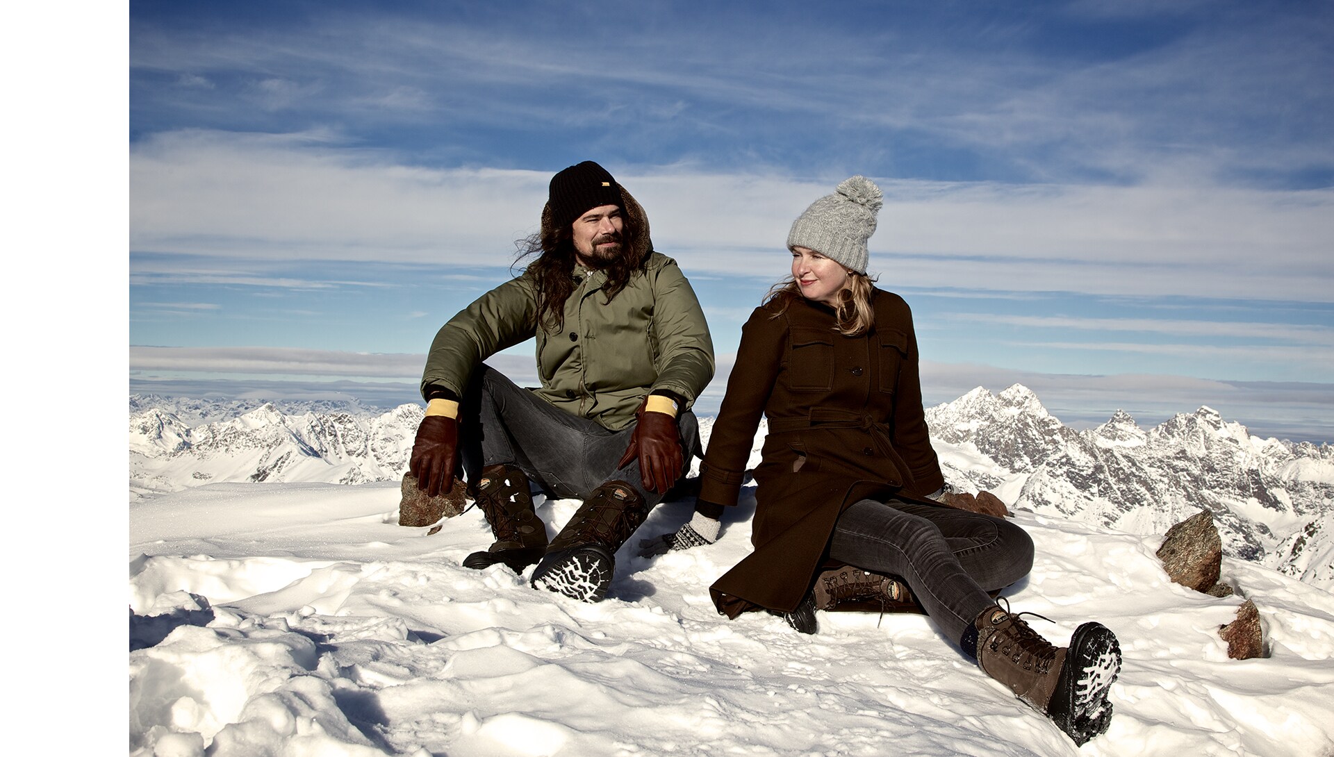 Studio Drift in den Alpen