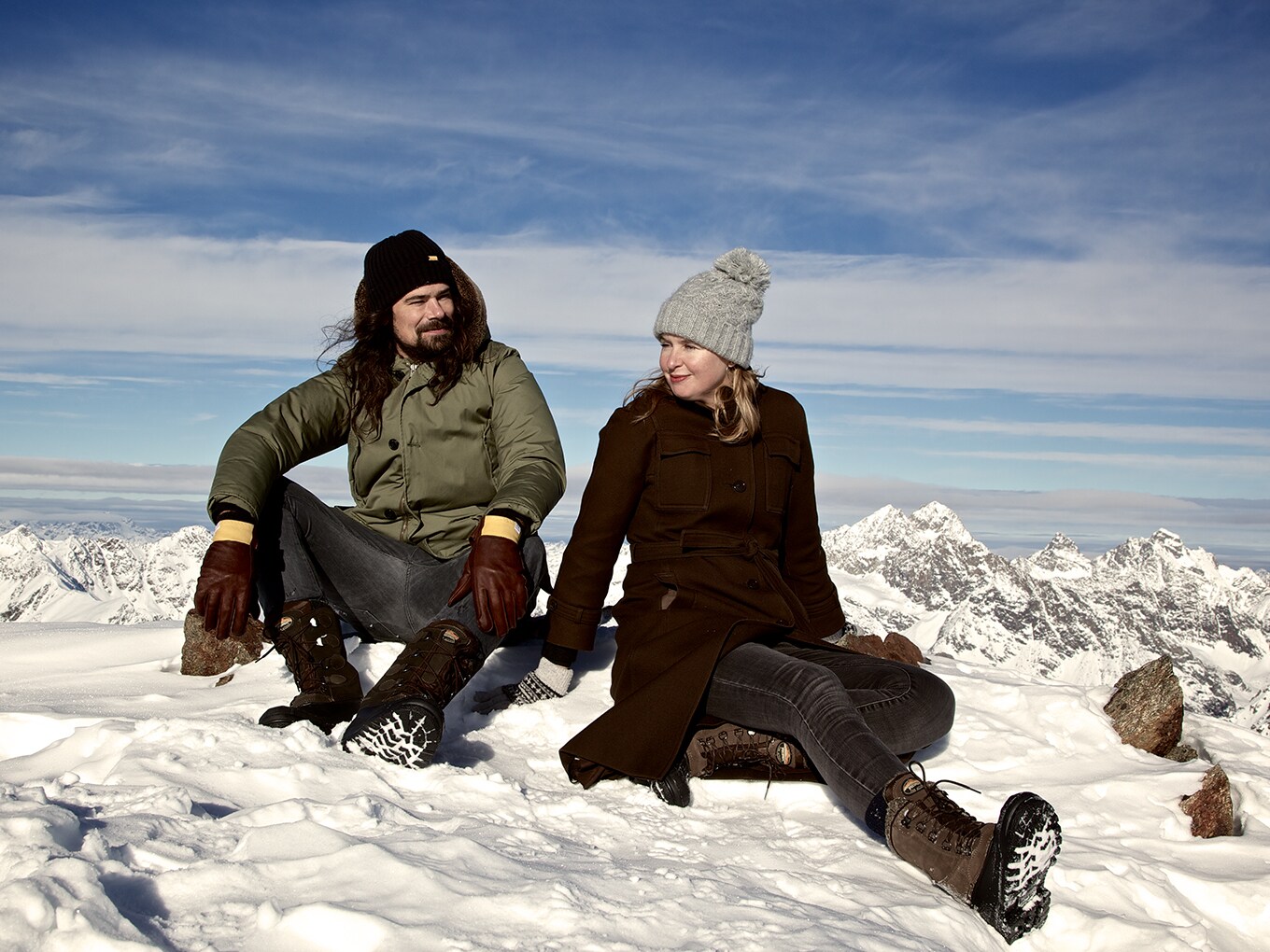Studio Drift in den Alpen