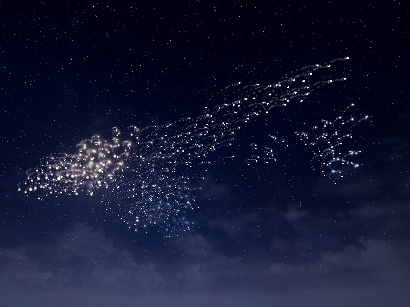 Nacht Himmel Malerei Milchstrasse Kunst Strand Sternenhimmel Etsy