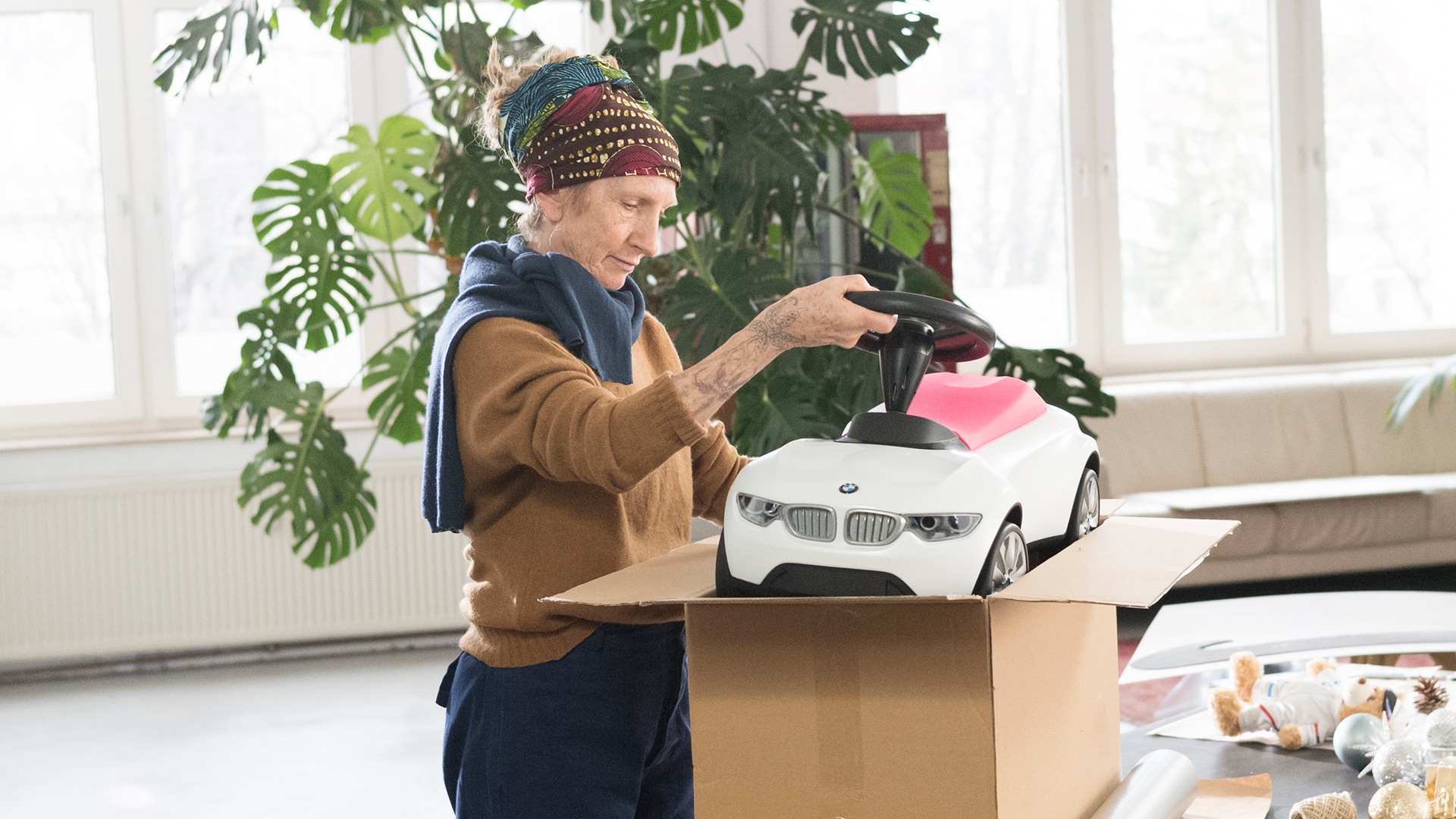 Der BMW Baby Racer III schenkt Ein- bis Dreijährigen Freude am Fahren.