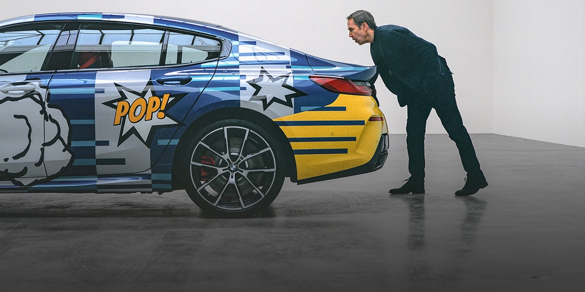 ジェフ・クーンズが夢のクルマをデザイン | BMW.com