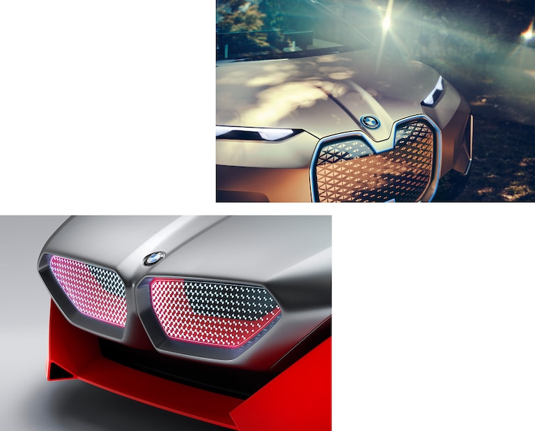 The BMW kidney grille Landmark kidney grille designs