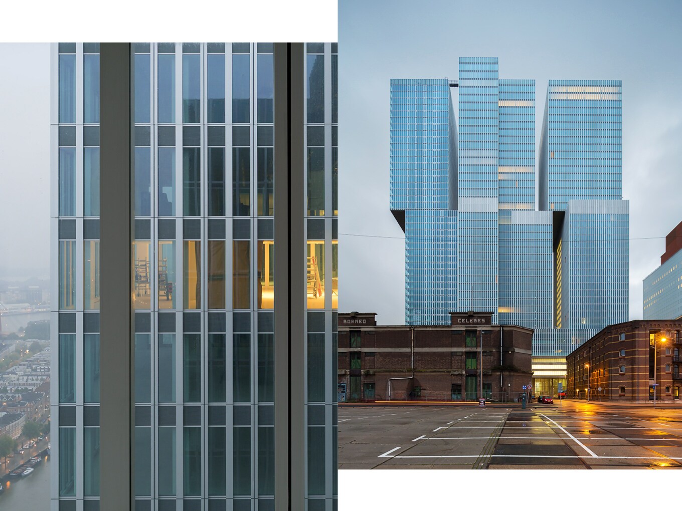 De Rotterdam, Rem Koolhaas architecture, OMA