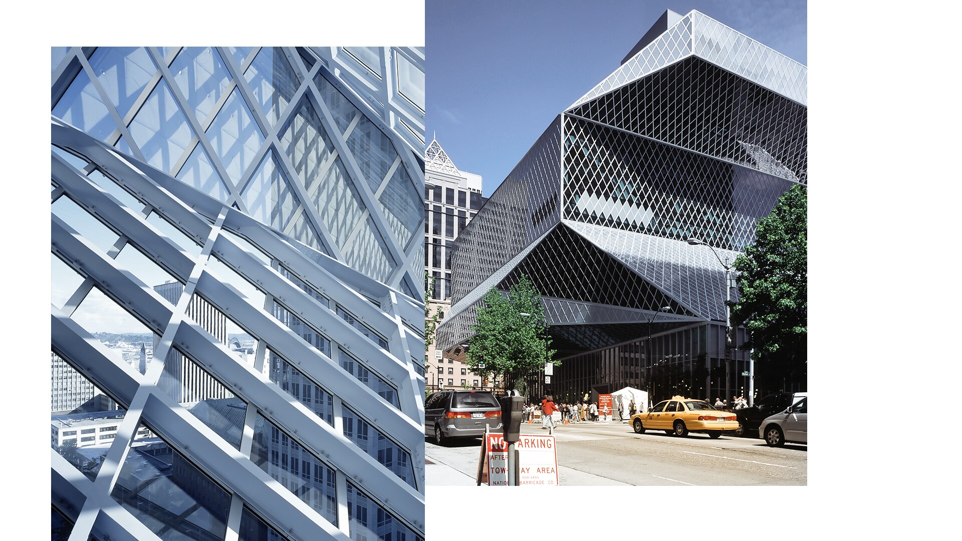 Bibliothèque centrale de Seattle, Rem Koolhaas, OMA