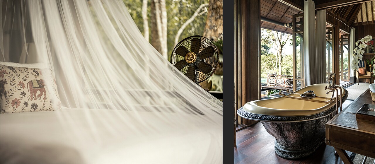 Hotel Thailande de luxe Four Seasons Tented Camp