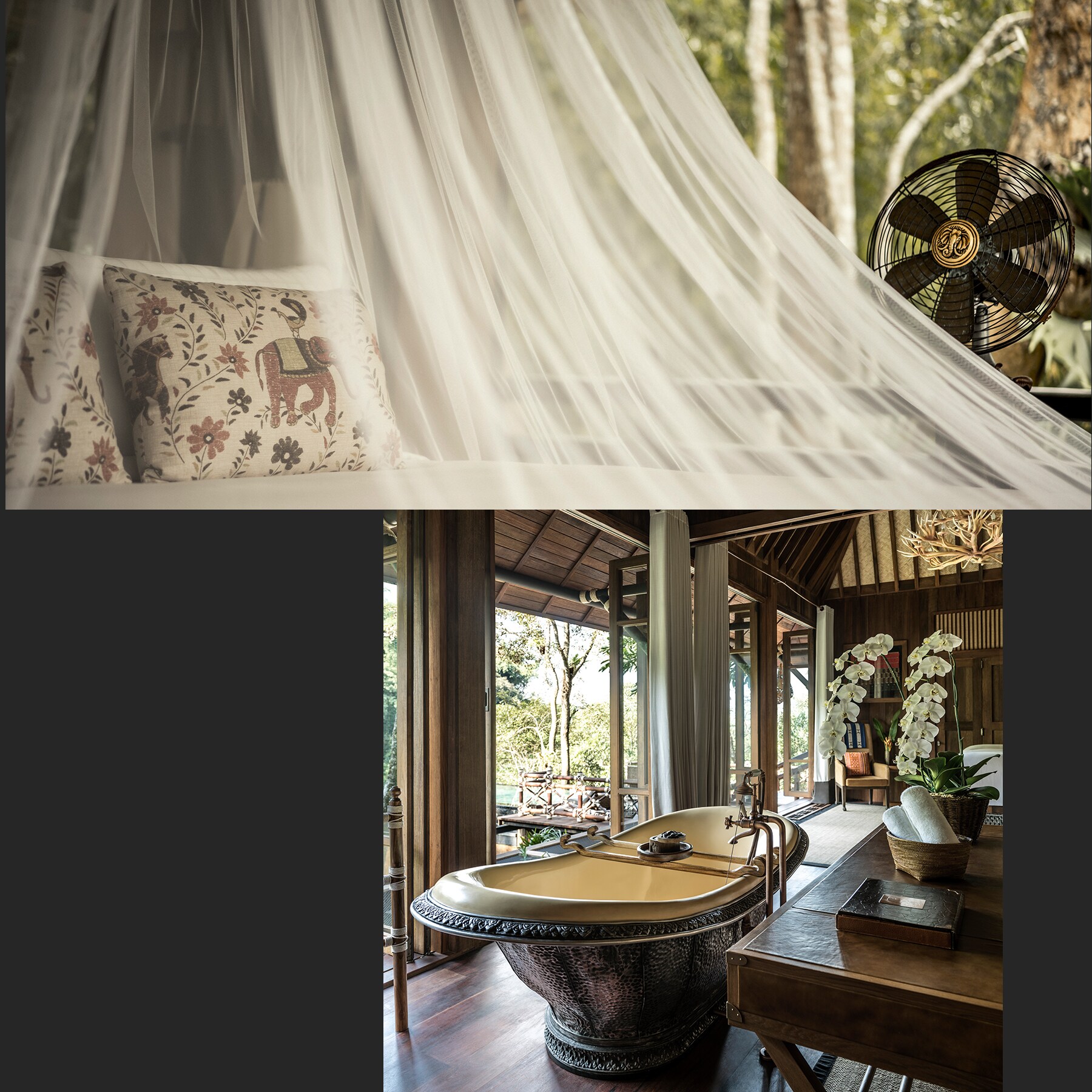 Hotel Thailande de luxe Four Seasons Tented Camp