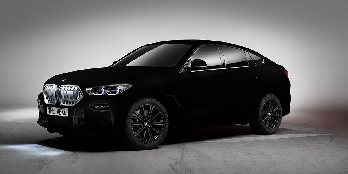 La prima macchina in Vantablack | BMW.com Story