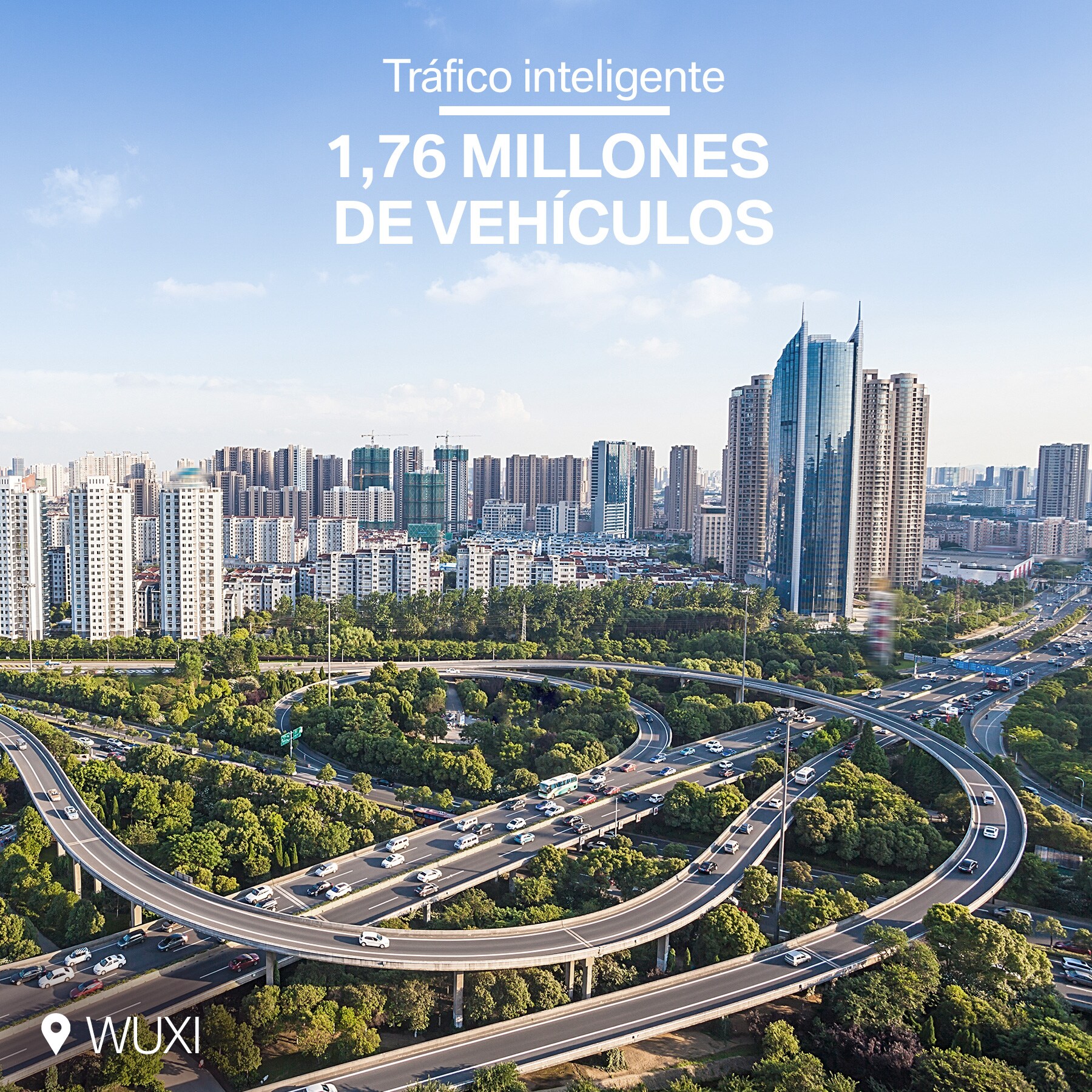 La infografía muestra concepto de movilidad y soluciones para el tráfico en la ciudad como Wuxi en China La infografía muestra concepto de movilidad y soluciones para el tráfico en la ciudad como Wuxi en China