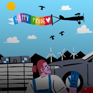 Celebrating all colors of Freude