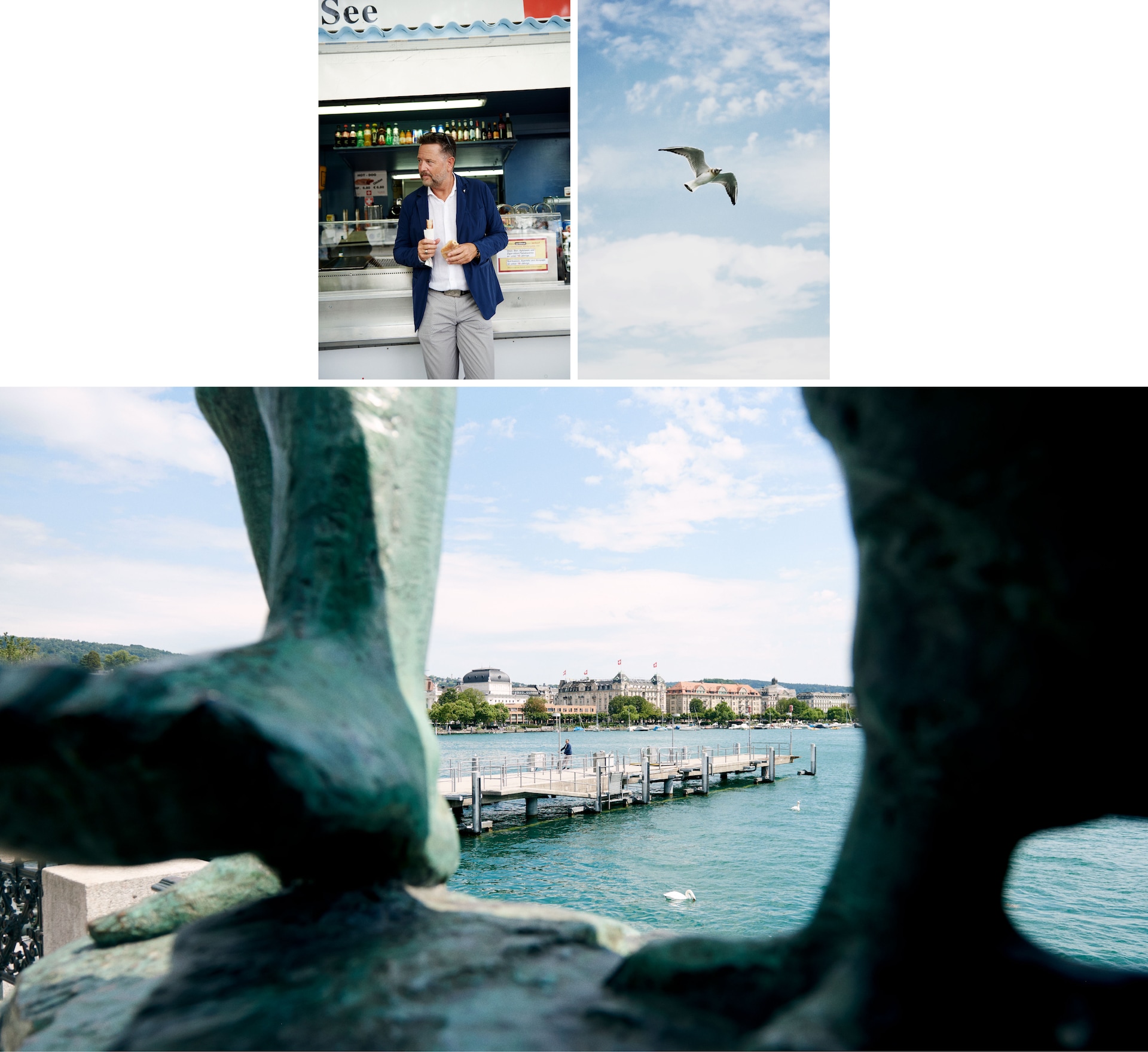Wim Ouboter „Sternen Grill“ Bratwurst Zürichsee Bellevueplatz
