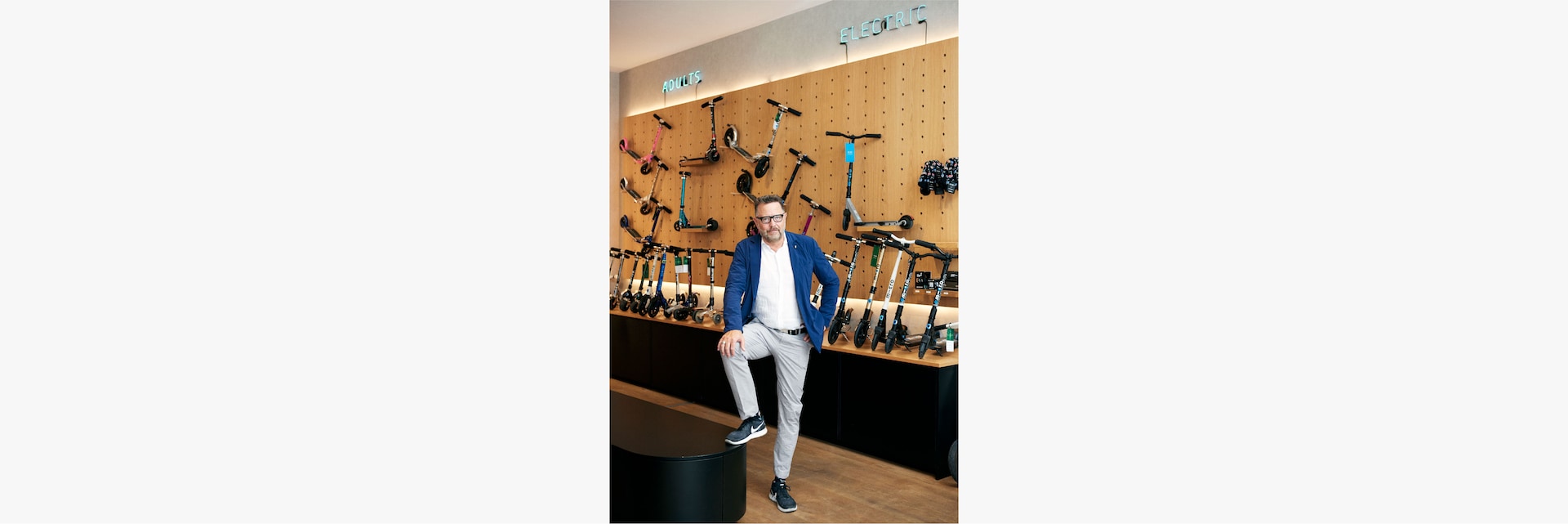 Wim Ouboter Micro Mobility Systems Store Zurich kick scooter e-scooter
