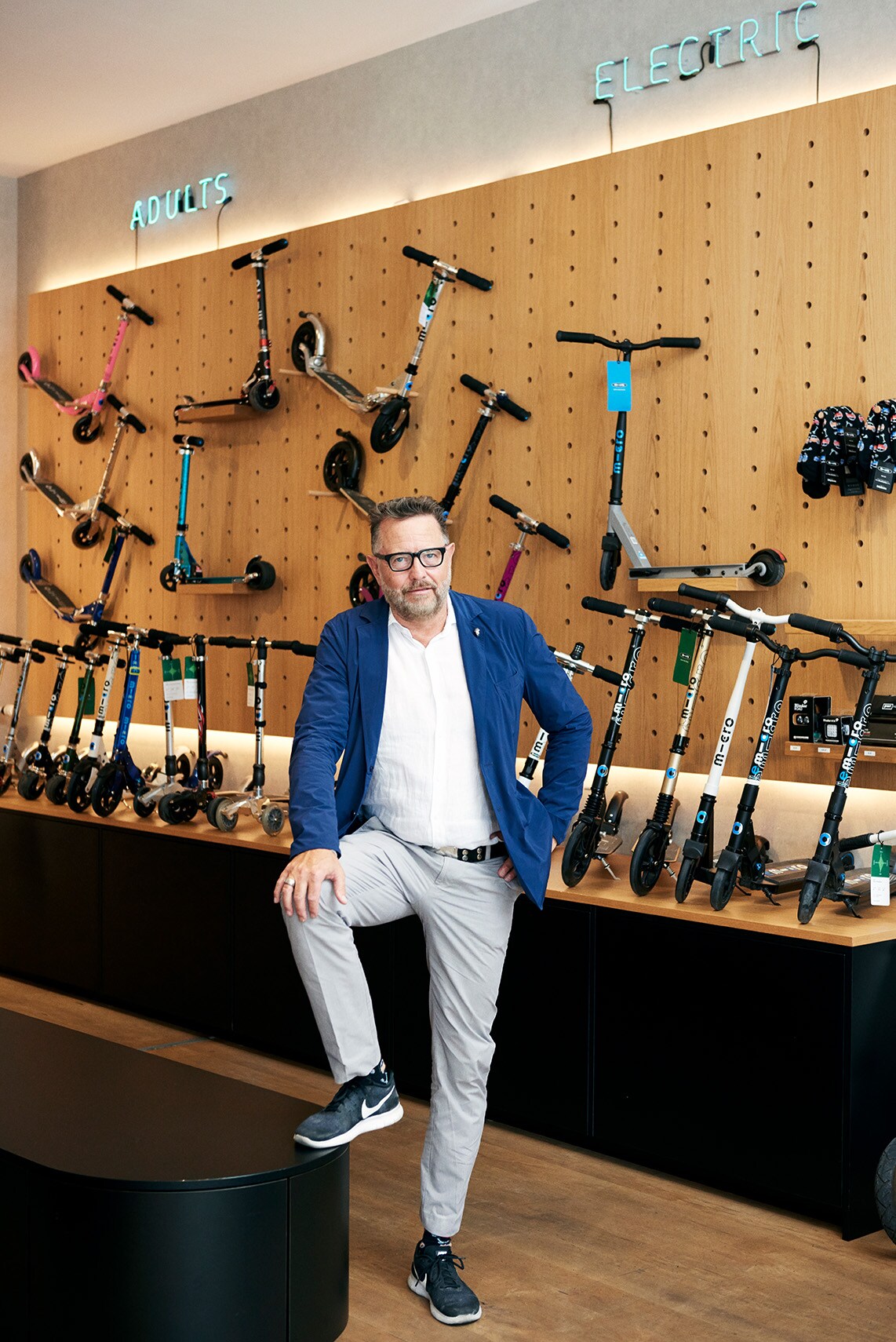 Wim Ouboter Micro Mobility Systems Store Zurich kick scooter e-scooter